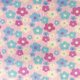 thumbnail image 1 of Tela de polar con flores de margaritas pastel, 5 yardas, 100% poliéster, 1 of 1