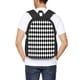 thumbnail image 4 of Fotbe Black And White Diamonds Mochila para Hombre y Mujer - Tela Oxford 600D Resistente - Mochila Impermeable de Gran Capacidad para Escuela, Viajes y Senderismo, 4 of 6