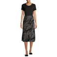 thumbnail image 4 of Time and Tru Women's Bias Cut Skirt, 4 of 6