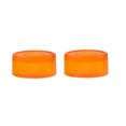 thumbnail image 2 of 2PCS Electric Guitar Effect Pedal Foot Nail Amplifiers Candy Color Foot Switch Toppers Knob Accessories(Orange), 2 of 8