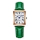 thumbnail image 1 of Reloj Impermeable Elegante De Cuero Cuadrado Chenxi Color De La Correa Verde, 1 of 2