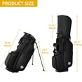 thumbnail image 6 of Sturdum 14-Way Lightweight Golf Stand Bag, 5.5 lb 900D Oxford Golf Bag with Full-Length Dividers, Cooler Pocket, Stable Base, Flex Legs & Dual Padded Straps, 6 of 8