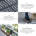 thumbnail image 2 of Yeacher Flower Pot Stand Rack Deck Rail Flowerpot Railing Shelf Balcony Rail Planter Shelf Fence Railing Flower Pots Holder, 2 of 6