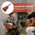 thumbnail image 4 of CUITING FOMIYES 21” Mini Acoustic Guitar for Kids  Wooden Beginner Instrument (Coffee), 4 of 5