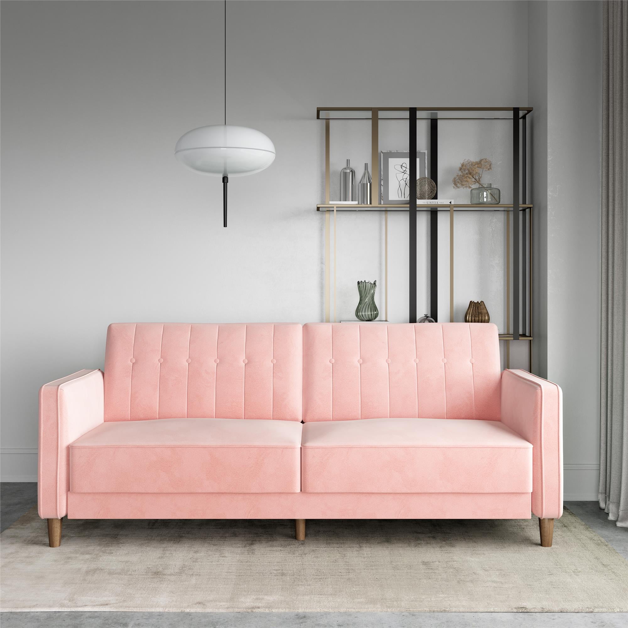 Soft velvet sofa