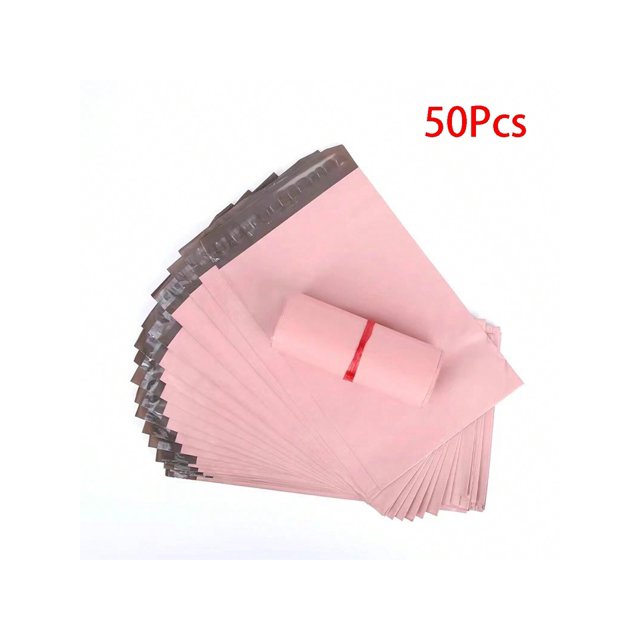 50pcs Self-Adhesive Thickened Express Delivery Bag, Waterproof Packaging Bag For Clothing Packing