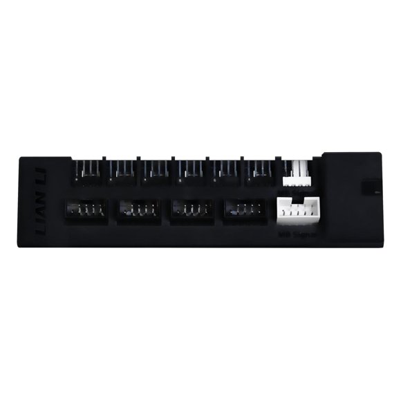 Hub USB y PWM Universal Lian Li Negro con Montaje Magnético y Compatibilidad de Carcasa Universal