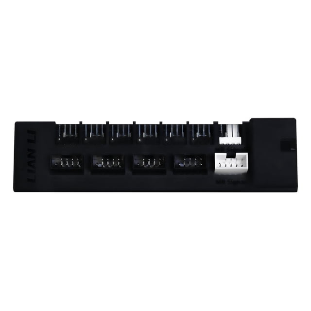 Hub USB y PWM Universal Lian Li Negro con Montaje Magnético y Compatibilidad de Carcasa Universal