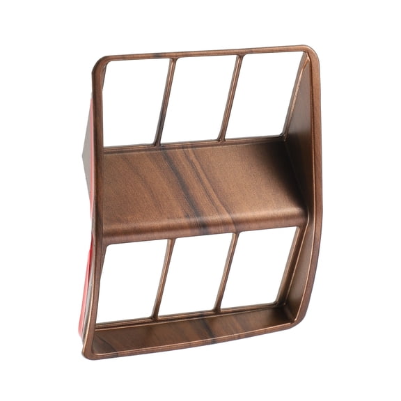 Car Headlight Switch Button Cover Interior Accessories for Honda CRV 17-22 Peach Wood Texture Pattern
