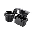 thumbnail image 4 of Caja de almacenamiento para ventana de coche, organizador para coche, portavasos universal, bandeja insertable para bolígrafos y artículos diversos., 4 of 9