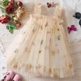 thumbnail image 2 of UAYOTSE Toddler Baby Girl Butterfly Dress Butterflies Embroidery Formal Wedding Party Princess Dresses,Sizes 1-2 Years, 2 of 6