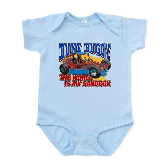 CafePress - Dune Buggy Sandbox Infant Bodysuit - Baby Light Bodysuit, Size Newborn - 24 Months