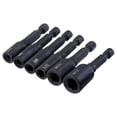thumbnail image 1 of S SERENABLE Driver Thread Tap Adapter Alloy Steel Machine Tap Holder Thread Taps Adapter 6Pcs, 1 of 8