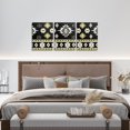 thumbnail image 4 of Hieng Western Bull Skull Wall Painting Posters and Prints Southwestern Aztec Picture Wall Decor Boys Girls Boho Tribal Canvas Wall Hieng for Living Room Bedroom Ethnic Bohemian, 4 of 6