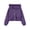 A Purple, variant on Zip Up Hoodie Kids Boys Girls Cute Solid Color Long Sleeves Zipper Keep Warm Windproof Jacket Hooded Coat With Pockets Black 8 Years