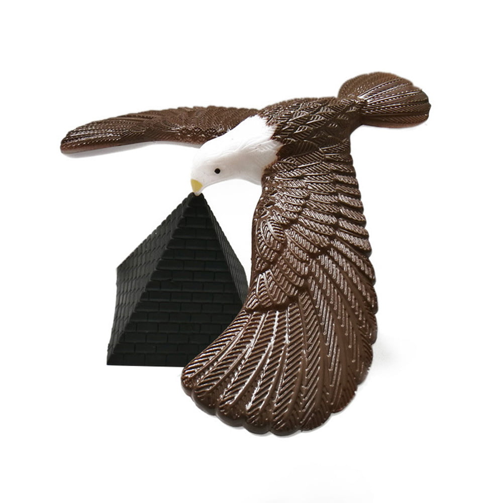 Magic Balancing Bird Science Desk Gag Toy mit Eagle Fun Barycenter Basis 