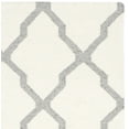 thumbnail image 4 of SAFAVIEH Dhurries Landon Geometric Area Rug, Ivory/Grey, 6' x 9', 4 of 5