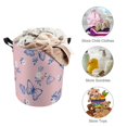 ANYWAY.GO Waterproof Foldable Laundry Hamper Pattern Butterfly Graphic