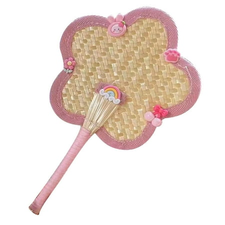 

Straw Fan Hand Woven Hand Fan Natural Raffia Fans Handmade Wheat Straw Fans Summer Fan Handheld Fan House Fans Portable Fan Plug in Water Fans for Room Wall Mount Fan Remote 24 Fan Oscillating Clip on
