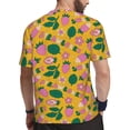 thumbnail image 2 of Wukai Strawberry Print Men's Short-Sleeved Mesh T-Shirt,Quick-Dry Short Sleeve Workout T-Shirt-Large, 2 of 8