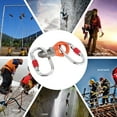 thumbnail image 4 of 30kN Rotación de resistenci Colgador de 360 ​​grados Aleación 1 2 carabiners shamjiam Anillo universal, 4 of 9