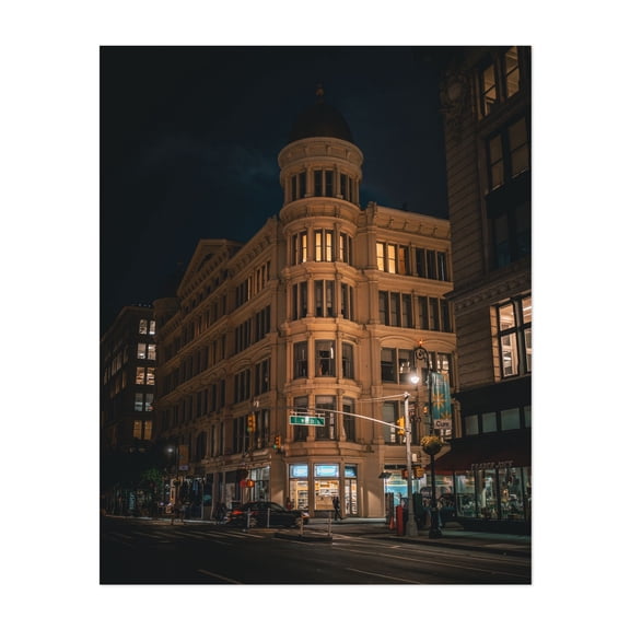 21st & 6th, Chelsea - Manhattan New York Photography Unframed Wall Art Print 8 x 10 inches