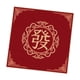 thumbnail image 2 of Tapete de mesa Mahjong, cubierta de mesa con reducción de ruido, 31,50 ''x 31,50'', cubierta antideslizante para mesa de juego Mahjong para juegos de rojo un, 2 of 8
