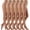 Brown, variant on 6 Pairs 20D Women's Sheer Tights Ultra Thin High Waist Pantyhose Thigh Stockings