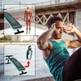 thumbnail image 6 of Costway Folding Weight Bench Adjustable Sit-up Board Curved Decline Bench Blue, 6 of 11