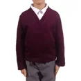 thumbnail image 2 of Suéter Cerrado Cuello V Uniforme Escolar Punto Roma 4 A 16, 2 of 5