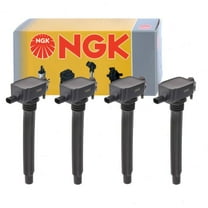 4 pc NGK Ignition Coils compatible with Ram ProMaster City 2.4L L4 2015-2019