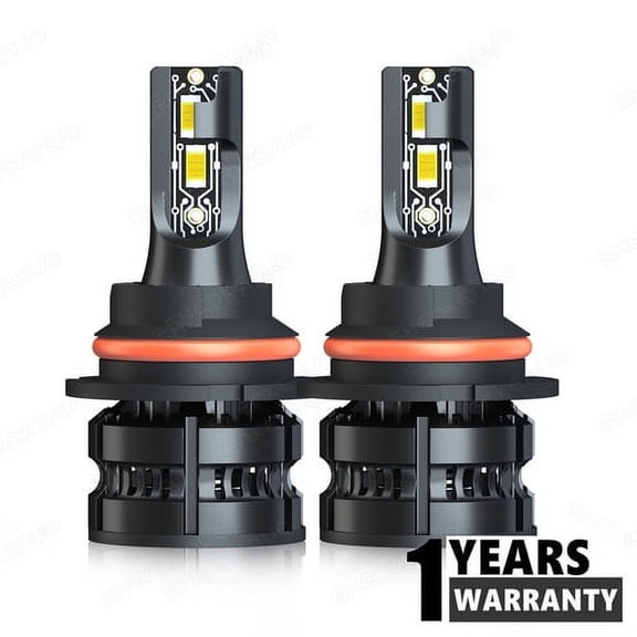 For 2004-2012 Mitsubishi Galant 9007 LED Headlight Hi/Lo Bulbs 6000k