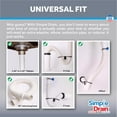 thumbnail image 7 of Simple Drain Self-Plunging Sink Drain Universal Trap Repair Kit 3EA-1V2-TC0, 7 of 7