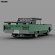 thumbnail image 2 of Poladeer, 321 Uds., Plymouth Roadrunner, coche deportivo, ensamblaje de partículas pequeñas, bloques de construcción, rompecabezas para niño, modelo de juguete, regalo de vacaciones, 2 of 5