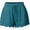 Lake Blue, variant on Fjuchai Women Casual Shorts Comfy Elastic Waist Summer Shorts Women Solid Colour Lace Short Pants S-5XL