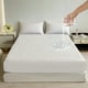 thumbnail image 1 of Sábana impermeable para cama | Protector de colchón ajustable antideslizante integral | Fibra elástica suave | 90x200cm | Se mantiene en su lugar | Apto para niños y mascotas | Fácil cuidado | Negro, 1 of 7