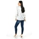 thumbnail image 3 of Blusa de satin con lazo Roman Fashion /Juvenil, 5101 (Blanco) blanco G, 3 of 5