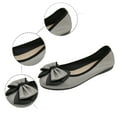 thumbnail image 5 of YLYL Women's Ballet Flat Shoes Bowknot Round Toe Fashion Wedding Flats, 5 of 9