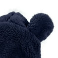 thumbnail image 5 of Newborn Baby Boys Girls Bear Outfit Winter Hooded Romper Teddy Fleece Thermal Snowsuit Long Sleeve Cute Onsies Warm Footie One Piece Outerwear Winter Jumpsuit Coat Navy 12-18 Months, 5 of 6