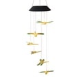 thumbnail image 1 of EeaseCA 1 Set Solar Dragonfly Wind Chimes LED Color Changing Dragonfly Wind-bell Light, 1 of 7