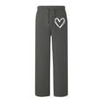thumbnail image 6 of Wo-Fusoul Women's Casual Sweatpants, High Waist Loose Fit Lounge Pants with Drawstring and Pockets, Soft Comfortable Full Length Athletic Pants for Daily Wear and Exercise, 6 of 6