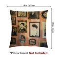 Art Inspired Decorative Throw Pillow Cover