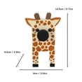 thumbnail image 3 of Cute Creative Animal Glasses Frame Home Office Decoration Desktop Glasses Frame, 3 of 9