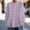 Shirts-Purple, variant on Gamivast Linen Shirt Women Loose Button Down Long Sleeve Stand Collar Pleated Blouses Holiday Beach Solid Tops Summer Going out outfits 2026