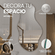 thumbnail image 3 of Espejo Led Touch Luz Cálida Forma Irregular 60x90 Cm Imagen Hd, 3 of 6