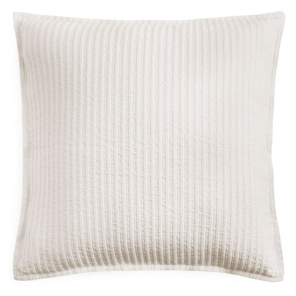 Oake Byron Standard Sham, 20 X 20, Ivory