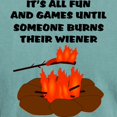 thumbnail image 3 of CafePress - Someone Burns Wiener T Shirt - Mens Comfort Colors Shirt, 3 of 5