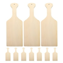 FRCOLOR 10 Pcs Mini Wooden Cutting Board 24.00X8.00X0.30CM