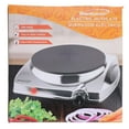 thumbnail image 3 of Brentwood Appliances Electric 1000W Single Hot Plate Chrome, 3 of 4