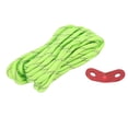 thumbnail image 4 of Cuerda reflectante para acampar al aire libre, resistente al viento, cuerda para tienda de campaña de 4 mm, cordón para tienda de campaña, verde fluorescente, 4 of 14